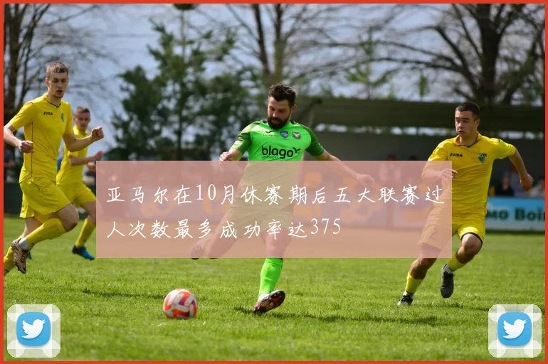 亚马尔在10月休赛期后五大联赛过人次数最多成功率达375